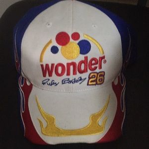 “Ricky Bobby”. Wonder bread hat